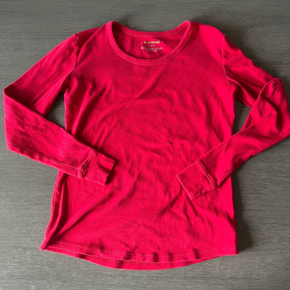 HeartSoul Red Long Sleeve Top